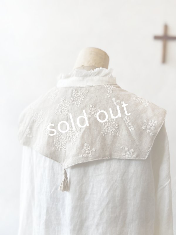 画像4: MARCHE' DE SOEUR／タッセルティペット・生成りブーケ (4)