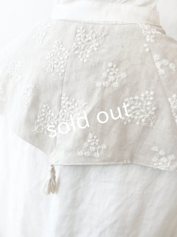 画像5: MARCHE' DE SOEUR／タッセルティペット・生成りブーケ (5)