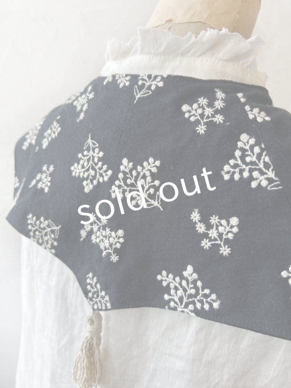 画像5: MARCHE' DE SOEUR／タッセルティペット・黒ブーケ (5)