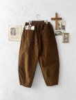 画像6: seasew.／509 コーデュロイ裾ダーツパンツ・ブラウン (6)