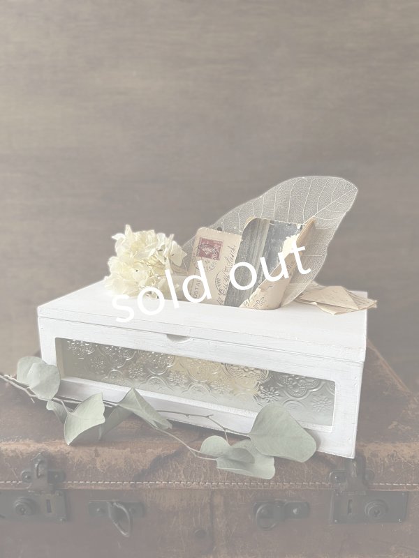 画像3: Habiter.／レトロガラス ティッシュボックス (3)