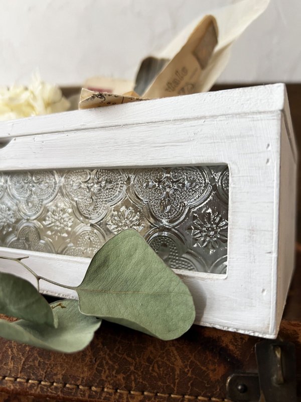 画像5: Habiter.／レトロガラス ティッシュボックス (5)