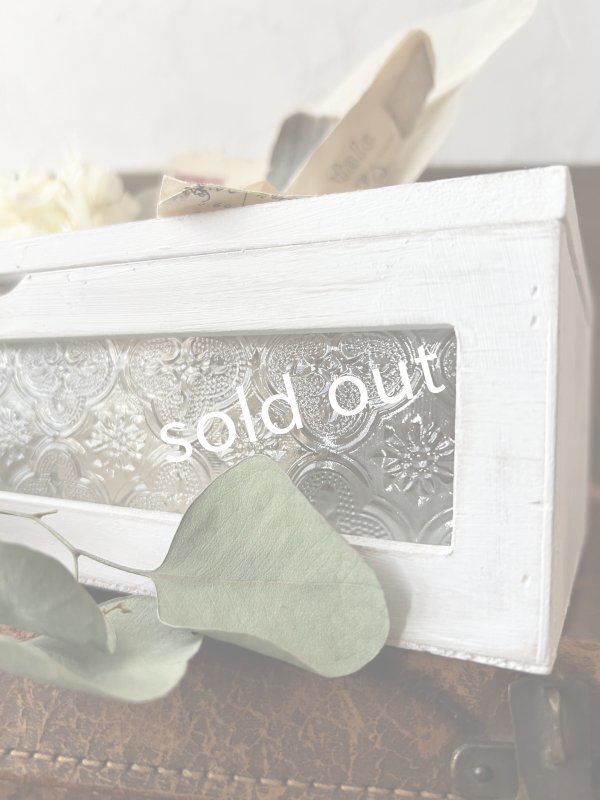 画像5: Habiter.／レトロガラス ティッシュボックス (5)