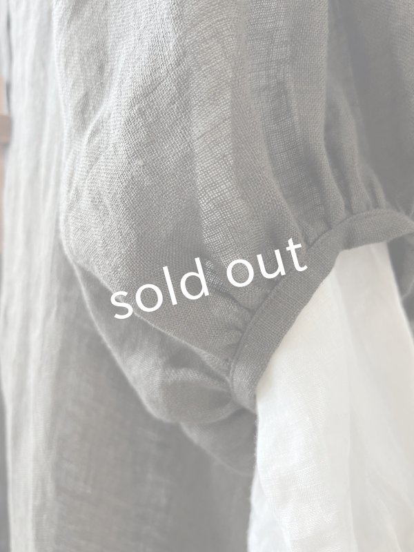 画像5: MARCHE' DE SOEUR／ホイップガーゼワンピース・チャコール (5)