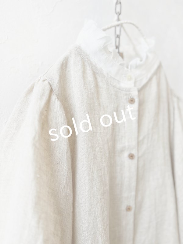 画像9: MARCHE' DE SOEUR／ホイップガーゼワンピース・ナチュラル (9)