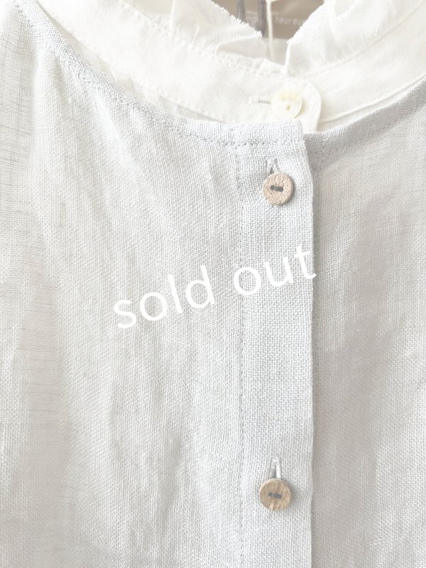 画像5: MARCHE' DE SOEUR／ホイップガーゼワンピース・アイスグレー (5)