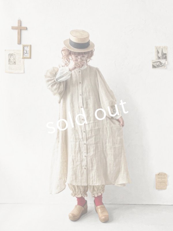 画像19: MARCHE' DE SOEUR／ホイップガーゼワンピース・ナチュラル (19)