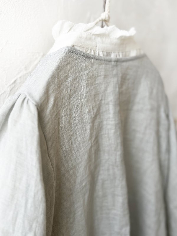 画像13: MARCHE' DE SOEUR／ホイップガーゼワンピース・アイスグレー (13)