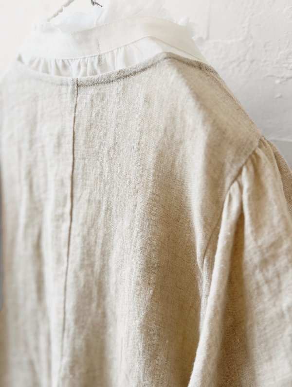 画像6: MARCHE' DE SOEUR／ホイップガーゼワンピース・ナチュラル (6)