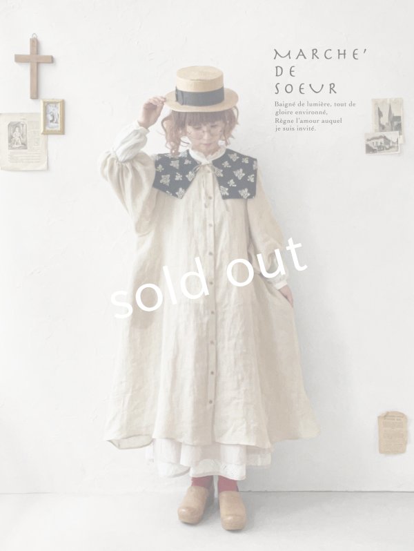 画像6: MARCHE' DE SOEUR／タッセルティペット・黒ブーケ (6)