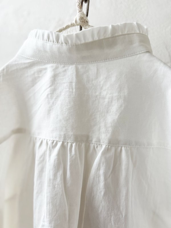 画像11: le ciel／コットンソフトツイルブラウス・オフ (11)