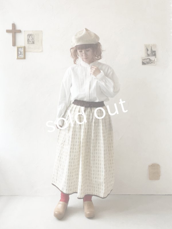 画像12: le ciel／コットンソフトツイルブラウス・オフ (12)