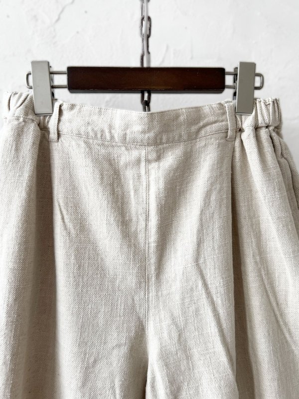 画像6: le ciel／タックパンツ・黒 (6)