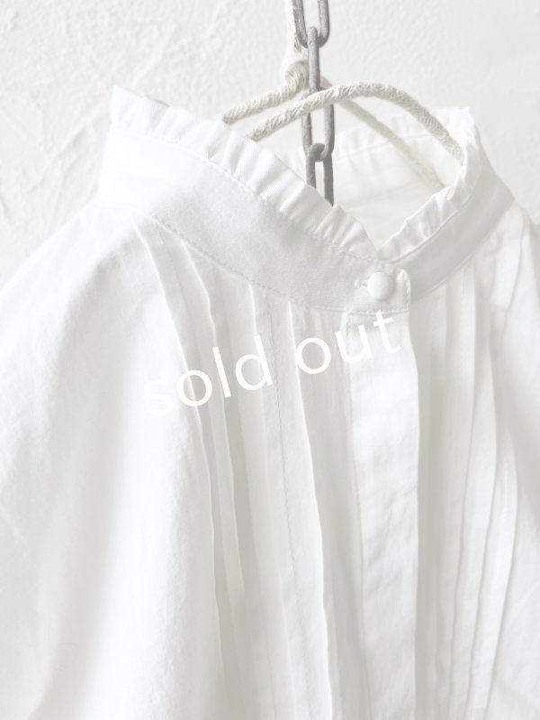 画像4: le ciel／コットンソフトツイルブラウス・オフ (4)