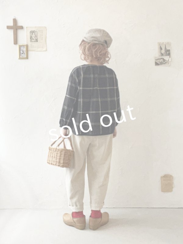 画像15: le ciel／タックパンツ・生成り (15)