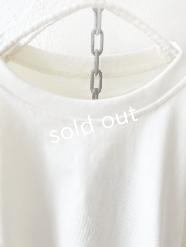 画像2: le ciel de demain／パフスリーブカットソー・オフ (2)