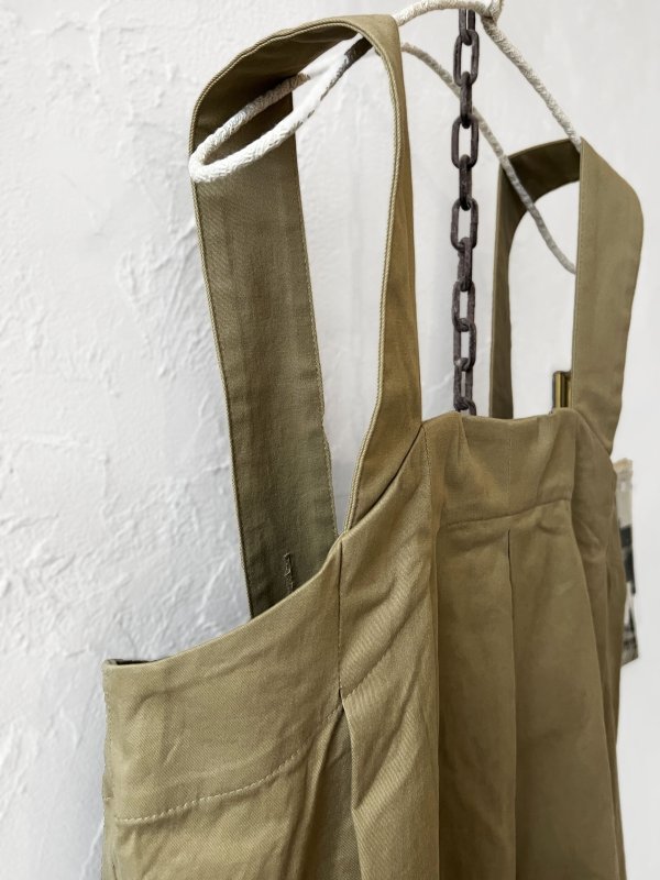 画像10: le ciel de demain／ツイルサロペット・ベージュ (10)