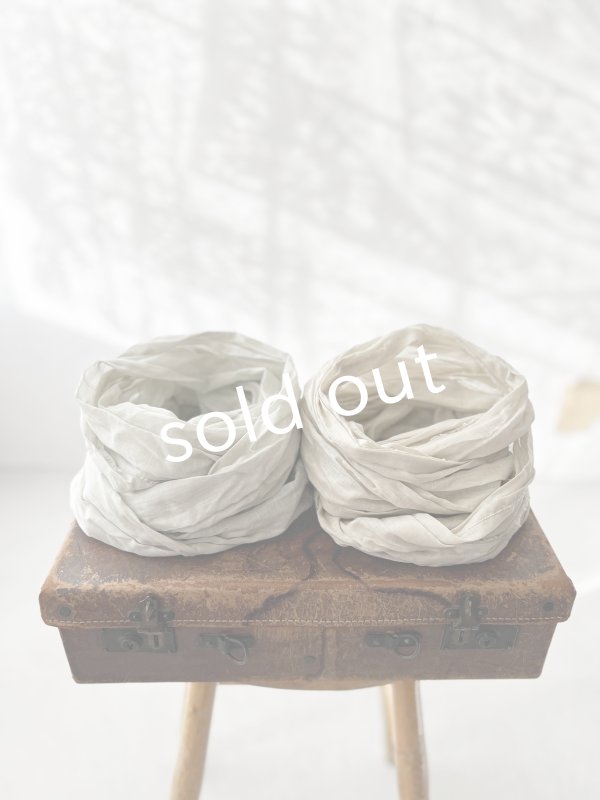 画像4: sleep slope/コットンローンのスヌード (4)