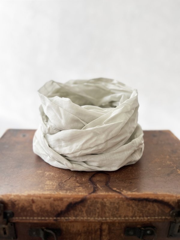 画像5: sleep slope/コットンローンのスヌード (5)