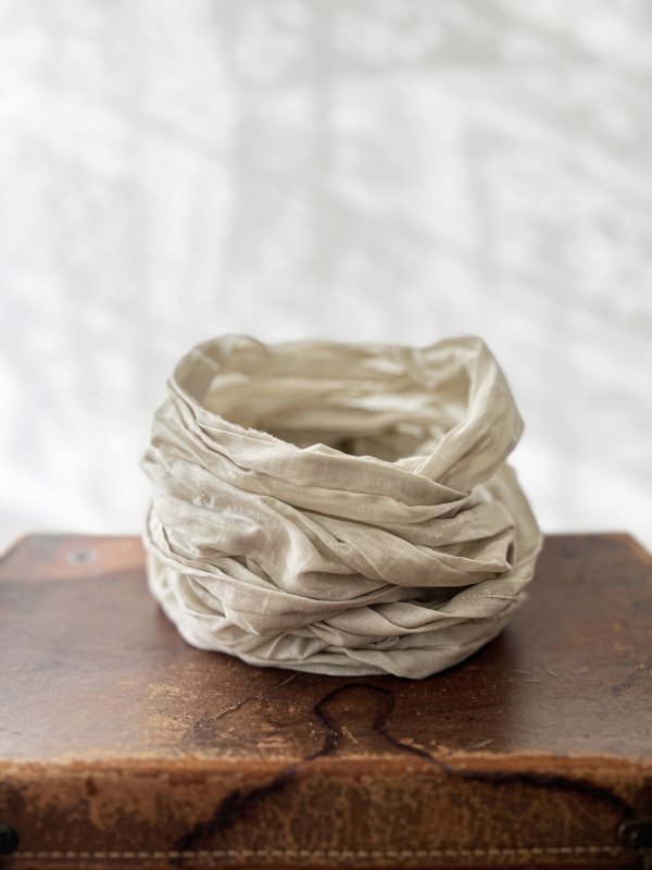 画像7: sleep slope/コットンローンのスヌード (7)