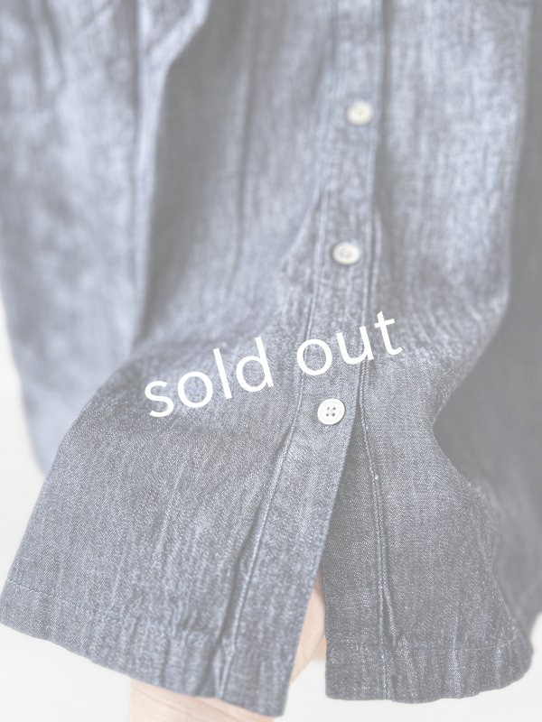 画像8: ubasoku/0030 2wayフリルジャンパースカート・インディゴ (8)