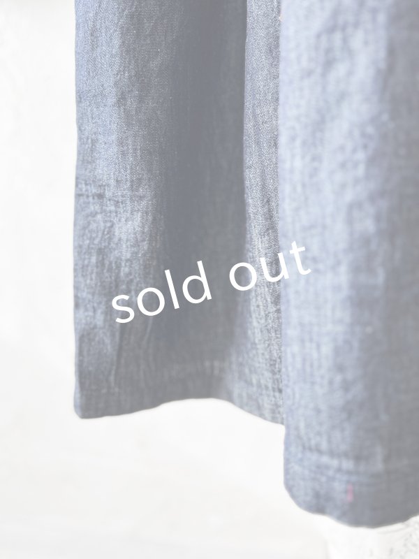 画像5: ubasoku/0030 2wayフリルジャンパースカート・インディゴ (5)