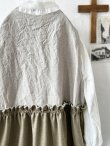 画像10: MARCHE' DE SOEUR／ベストワンピース・生成り×オリーブベージュ (10)
