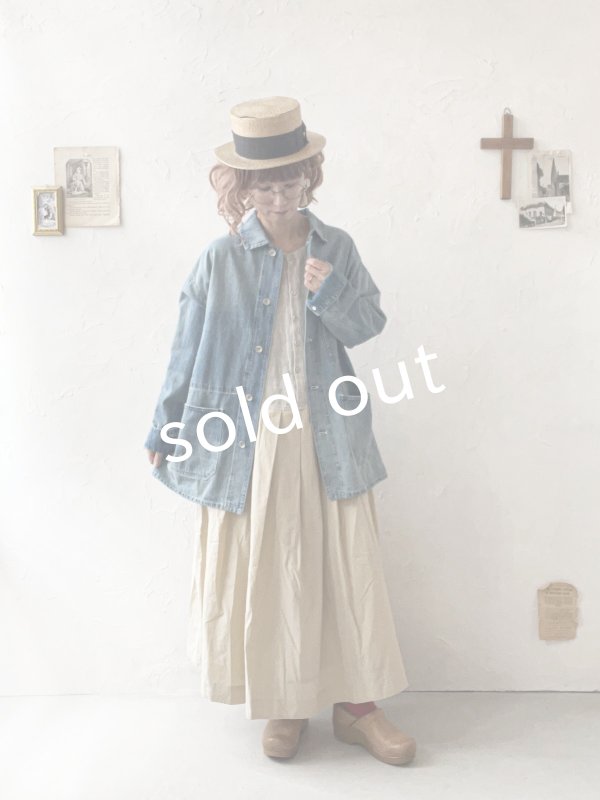 画像15: SO／ポケットデニムジャケット  ・ブルー (15)