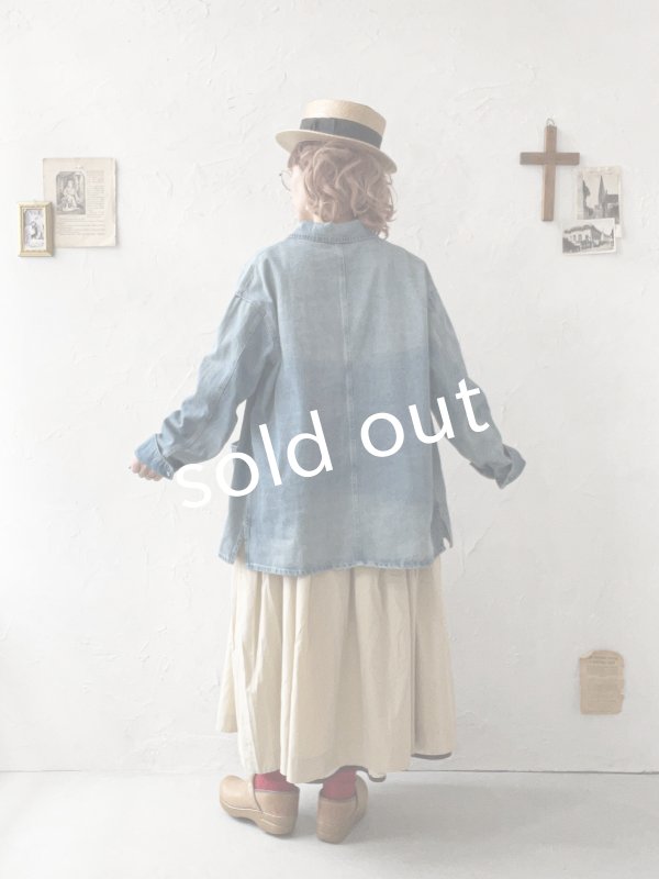 画像14: SO／ポケットデニムジャケット  ・ブルー (14)