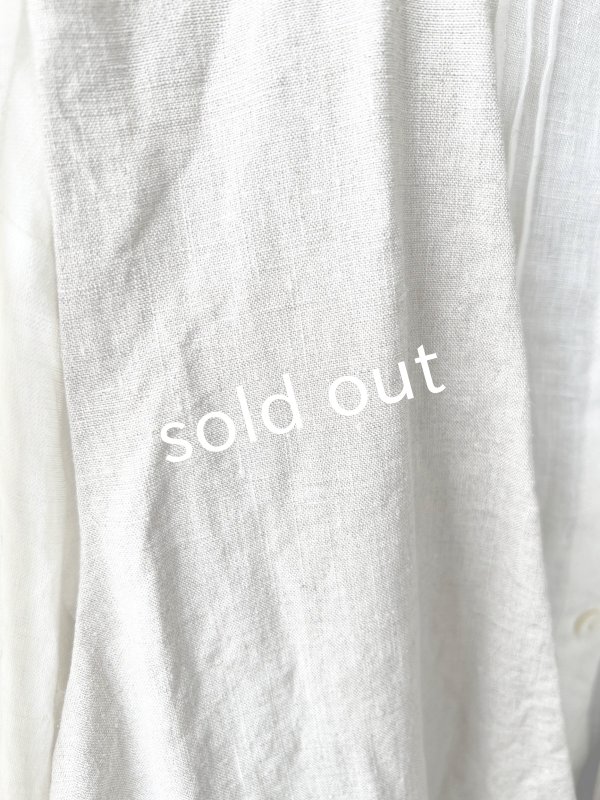 画像8: MARCHE' DE SOEUR／ベストワンピース・生成り×オリーブベージュ (8)