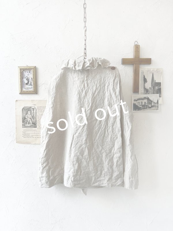 画像11: Reliure／FRILL VEST・kinari linen (11)