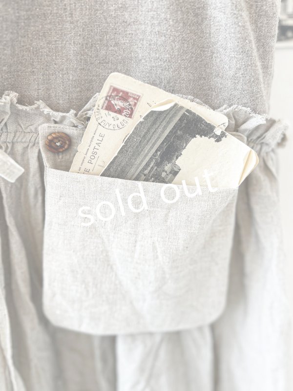 画像5: MARCHE' DE SOEUR／ウールツイードのベストワンピース・ベージュ×生成り (5)