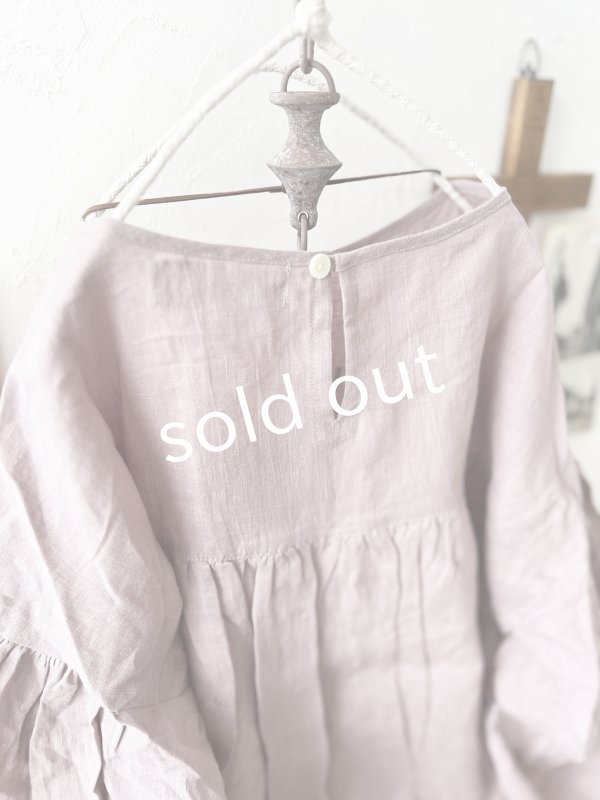 画像5: nous rendent heureux／バルーン袖ブラウス・モーヴピンク (5)