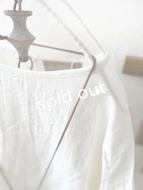 画像4: nous rendent heureux／バルーン袖ブラウス・オフ (4)