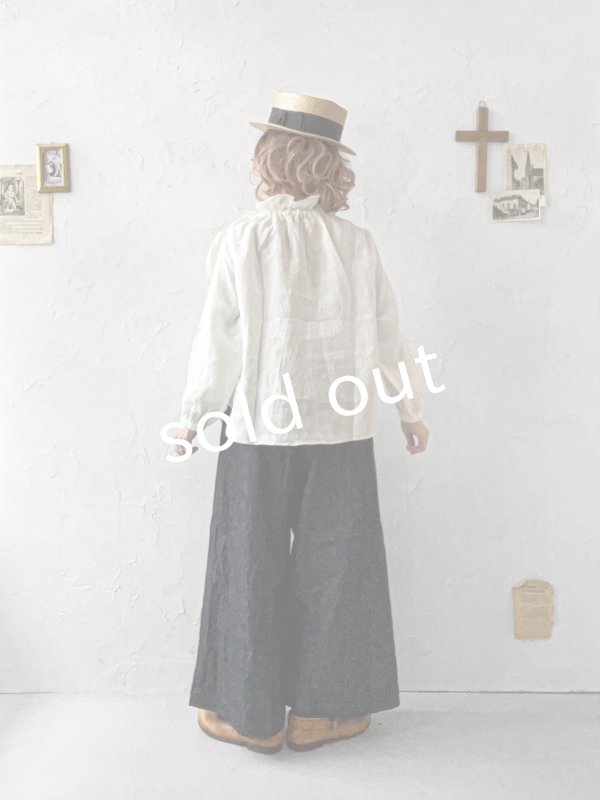 画像11: nous rendent heureux／りぼんフリル襟ブラウス・モーヴピンク (11)