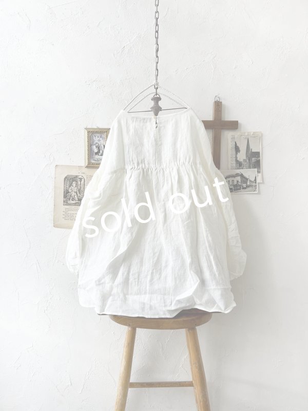 画像8: nous rendent heureux／バルーン袖ブラウス・オフ (8)