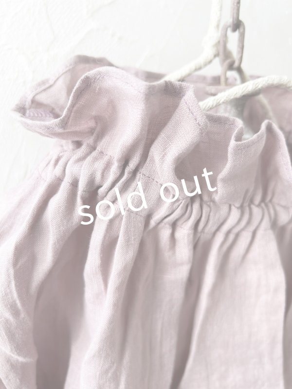 画像5: nous rendent heureux／りぼんフリル襟ブラウス・モーヴピンク (5)