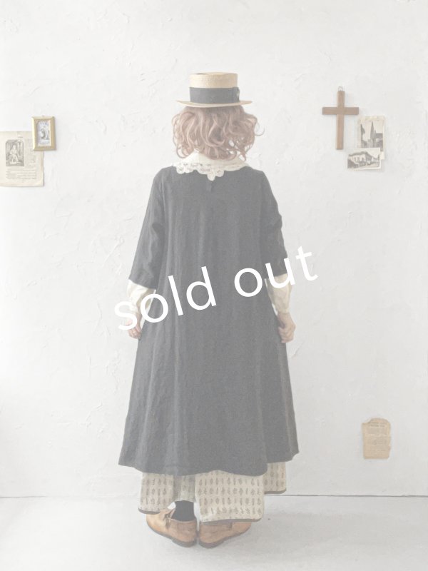 画像12: nous rendent heureux／バテンレース襟ブラウス・ライトベージュ (12)