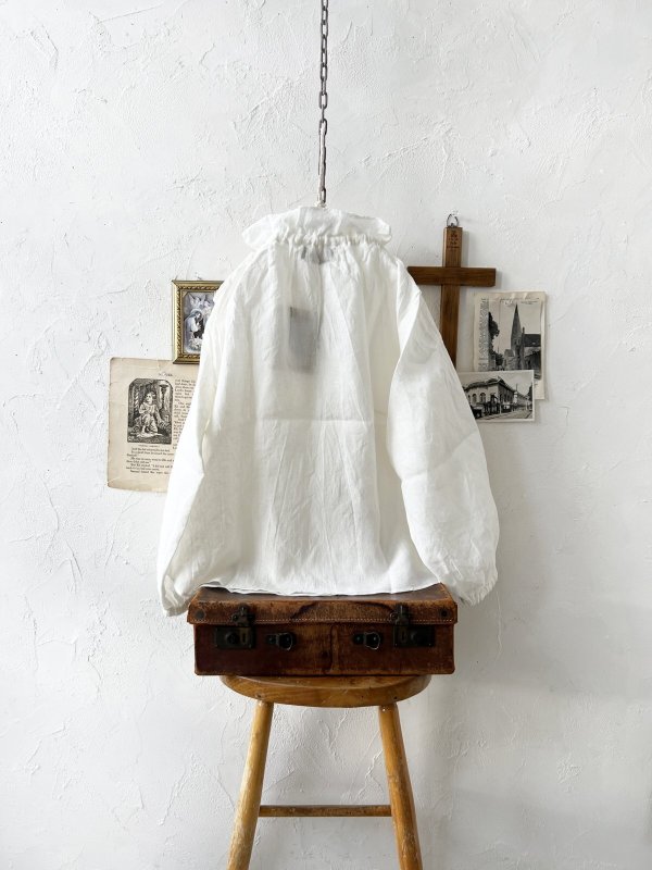 画像8: nous rendent heureux／りぼんフリル襟ブラウス・オフ (8)