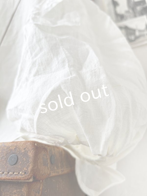 画像11: nous rendent heureux／バルーン袖ブラウス・ライトグレー (11)