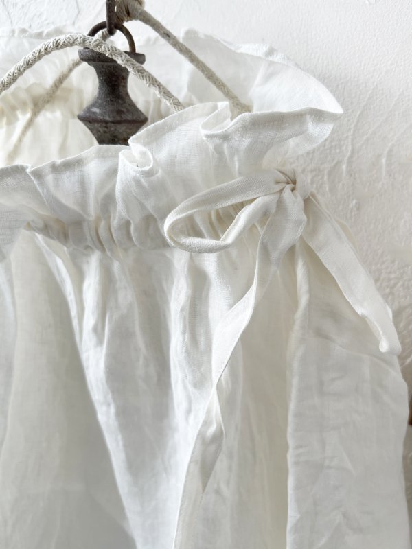 画像4: nous rendent heureux／りぼんフリル襟ブラウス・オフ (4)