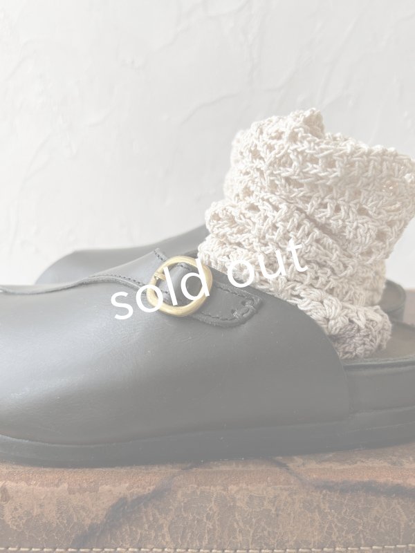 画像4: Diu／オープントゥサンダル・ブラック［M］ (4)