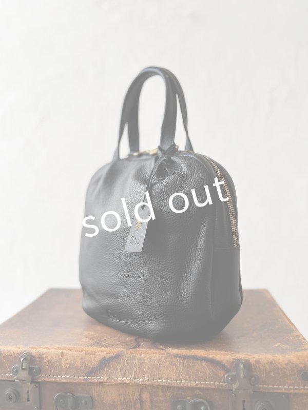 画像9: Diu／本革２wayバッグ・ブラック (9)