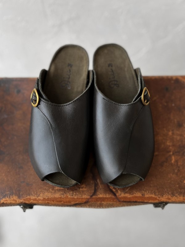 画像8: Diu／オープントゥサンダル・ブラック (8)