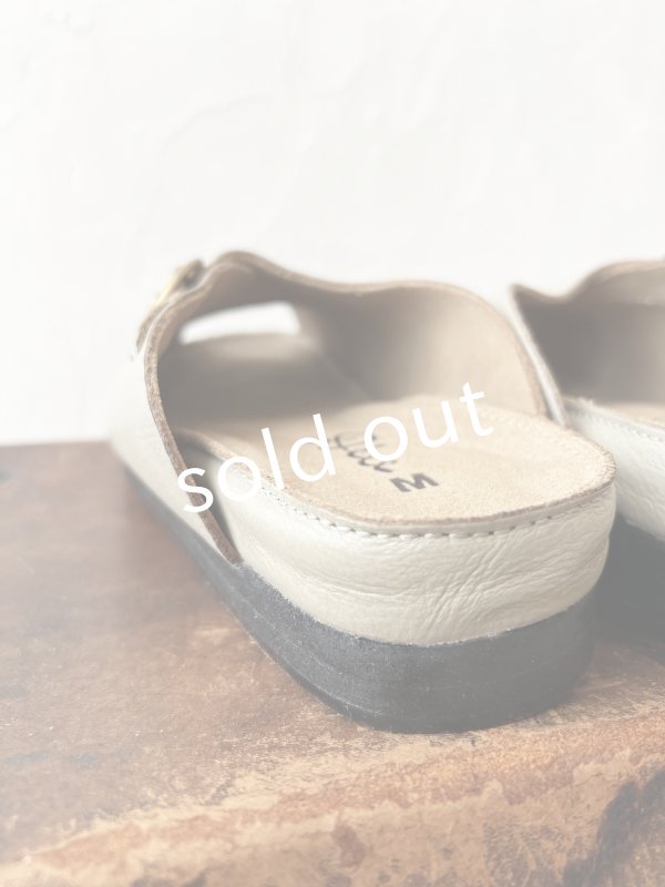 画像10: Diu／オープントゥサンダル・ライトグレー［M］ (10)