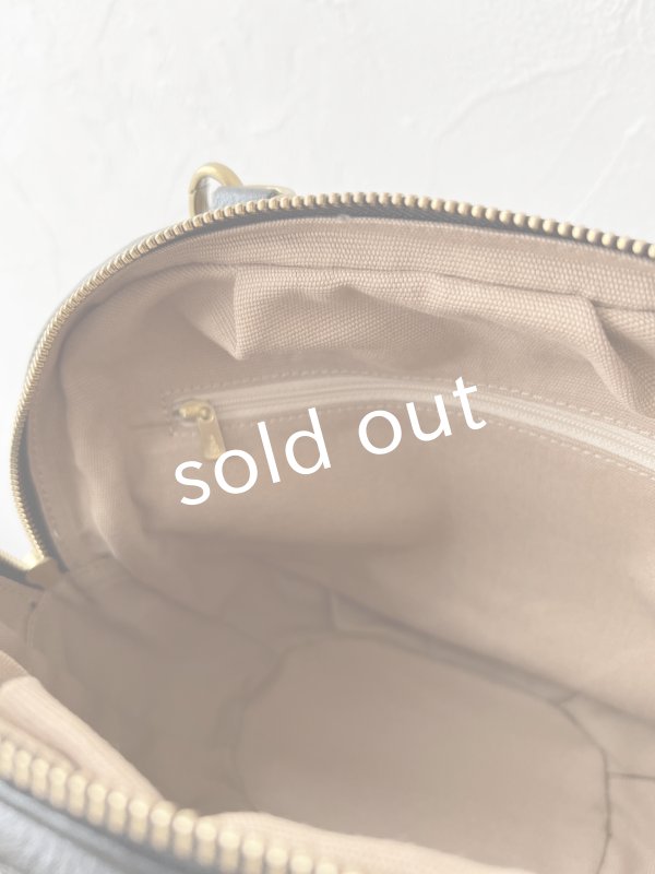 画像12: Diu／本革２wayバッグ・ブラック (12)