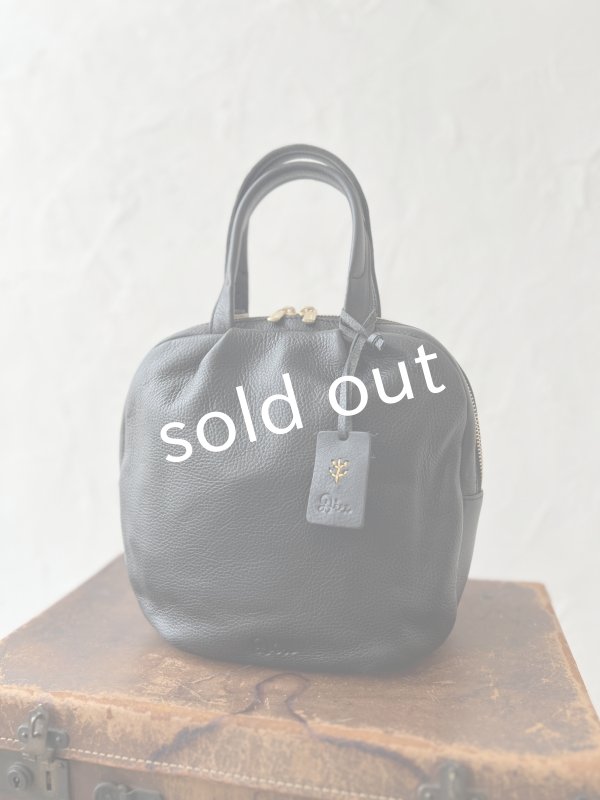 画像2: Diu／本革２wayバッグ・ブラック (2)