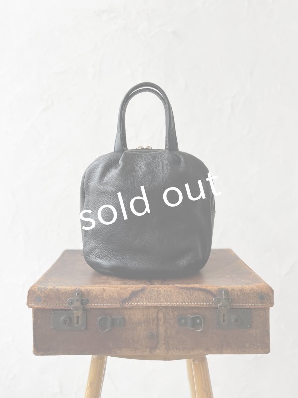 画像8: Diu／本革２wayバッグ・ブラック (8)