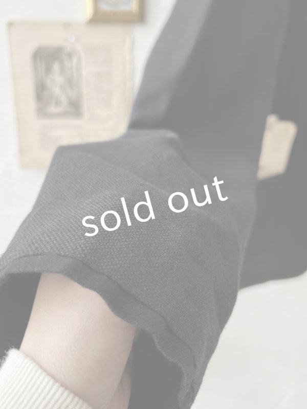 画像5: Branch m'／ウエストリボンジャケット・黒 (5)