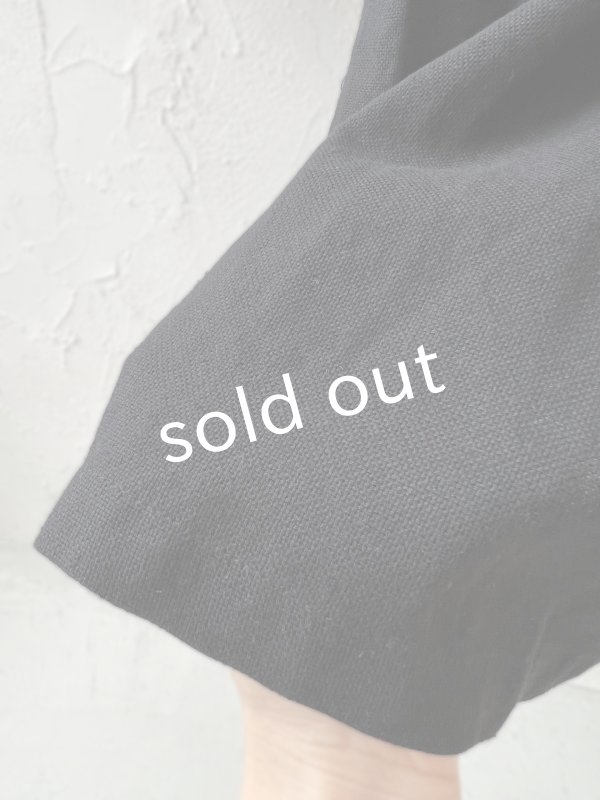 画像4: Branch m'／2wayウエストリボンワンピース・黒 (4)